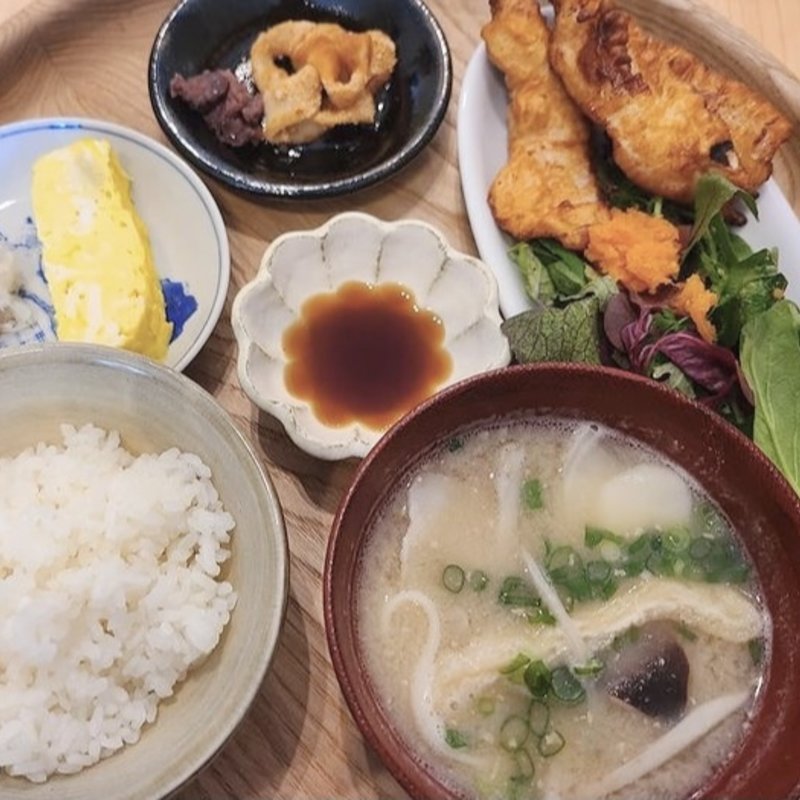 日日花定食(やせうまだんご汁とおやつ日日花)