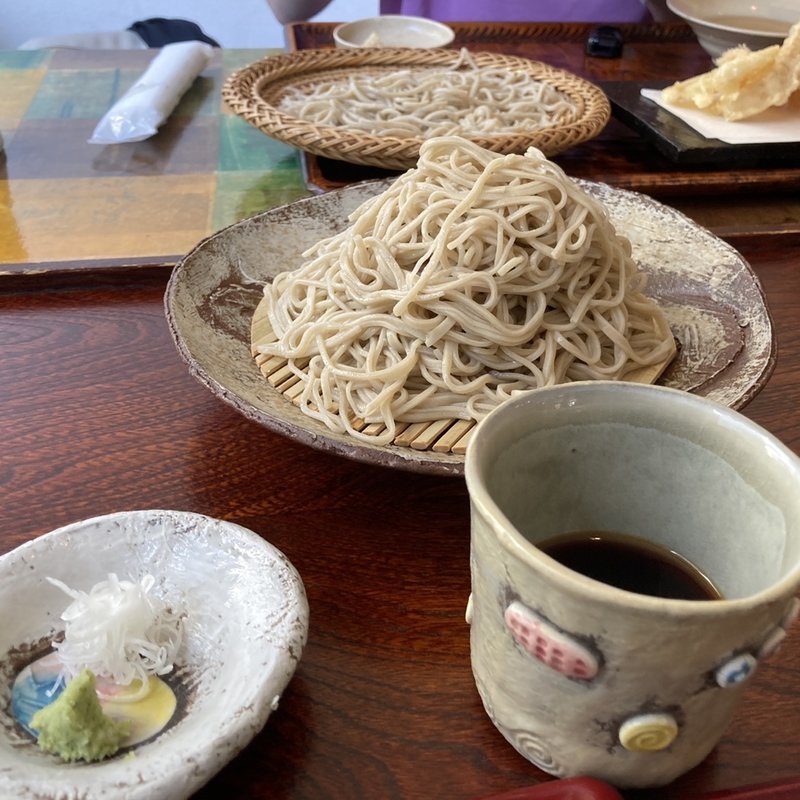 かけそば大盛り(蕎麦 木曽路)