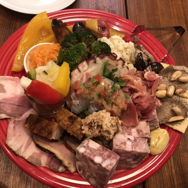 前菜18種2人前(トラットリアモッチ)