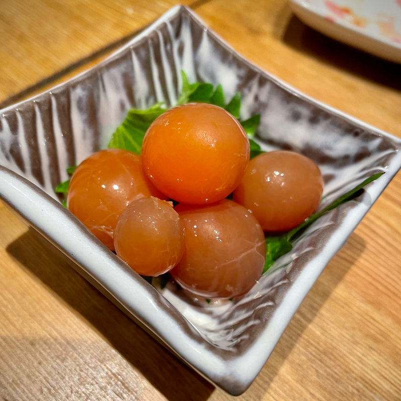 きんかん醤油漬け(串焼き こはる)