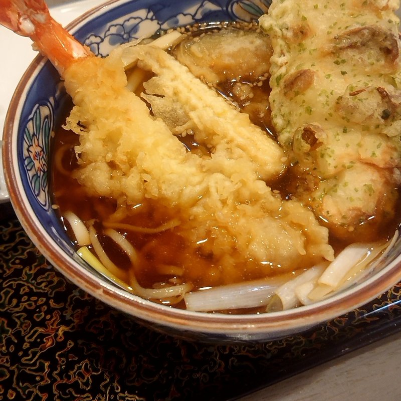 天ぷらそば(しまだ)