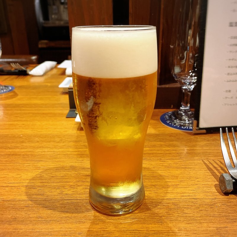 ザ・プレミアム・モルツ(ビストロ BISTRO CLASSIQUE BLOCKS DE GAMIN 中目黒 カジュアルフレンチ)