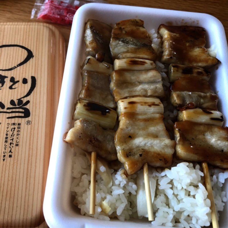 やきとり弁当(小) たけのこごはん(ハセガワストア 高砂通店)