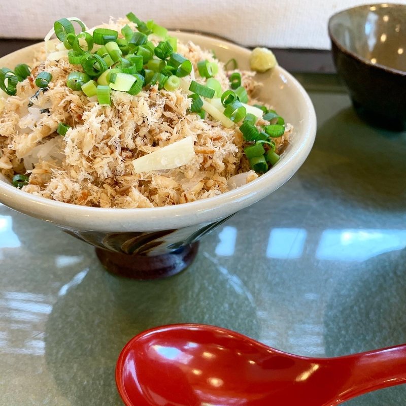おきなわ魚そぼろご飯(帆掛きそば)