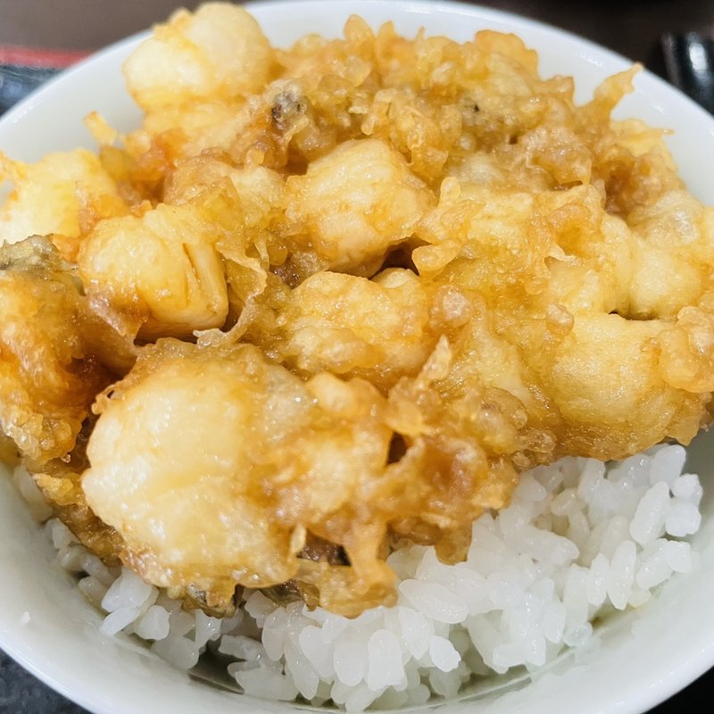 かき揚げ丼(まつかげ庵)