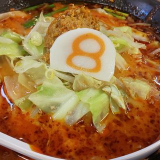 野菜麻辣らーめん(８番らーめん 岩塚店)