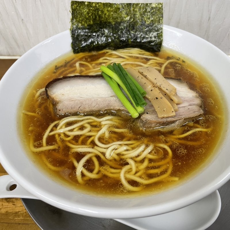 会津地鶏の中華そば醤油(ラーメン専科 竹末食堂)