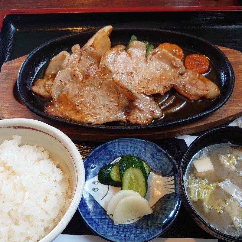 生姜焼き＋定食(山きや)