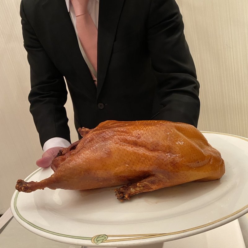 北京ダックウニ巻き(中国飯店(チュウゴクハンテン) 三田店)