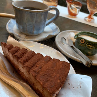 チョコレートケーキセット(貴船ギャラリー )