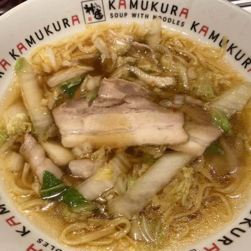 こんにゃくラーメン(どうとんぼり神座 天王寺MIOプラザ店)