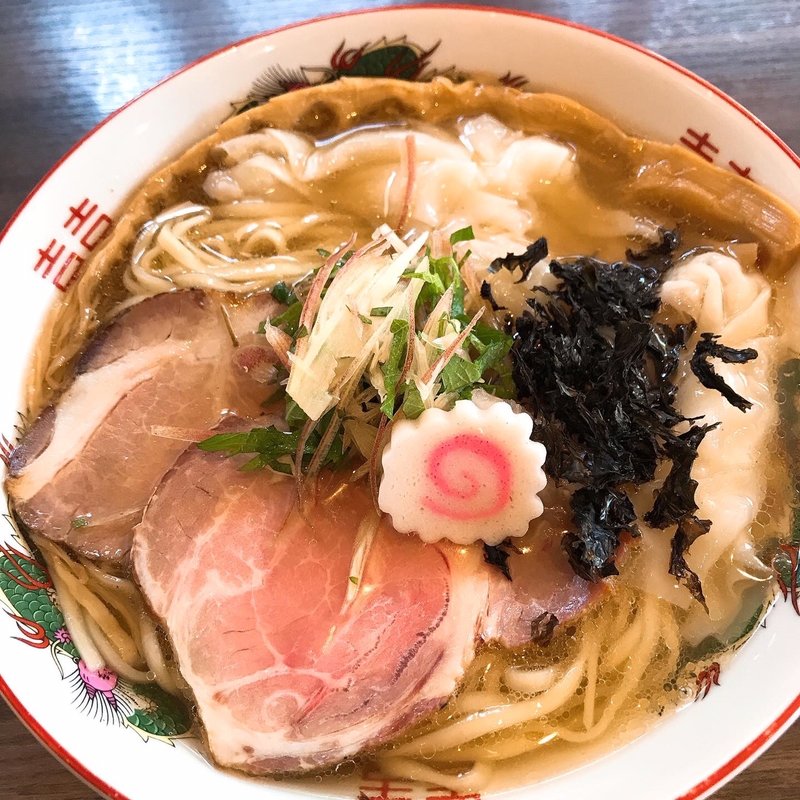 鶏と煮干しの冷そば(自家製麺 鶏冠 （トサカ）)