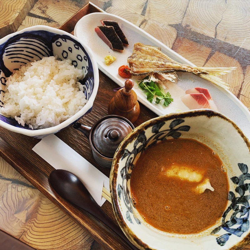 漁師汁定食(江ノ島小屋)