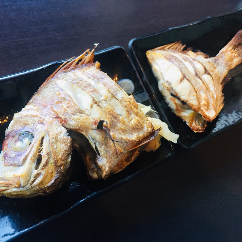 鯛の塩焼き(磯の味 黒之瀬戸 （イソノアジ クロノセト）)