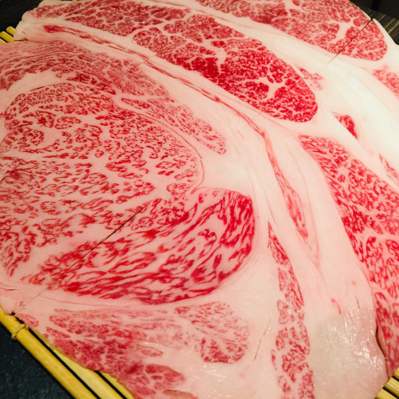 鹿児島黒牛と黒豚しゃぶ（一人前）(梅屋 )