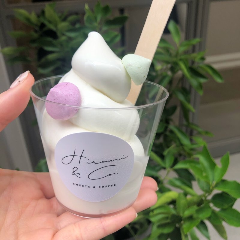 ミルキーソフトクリーム　プレーン(Hiromi & Co.  ヒロミアンドコ)