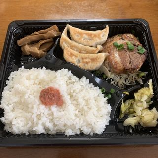 焼餃子＆チャーシュー弁当(肉汁餃子のダンダダン 国立店)