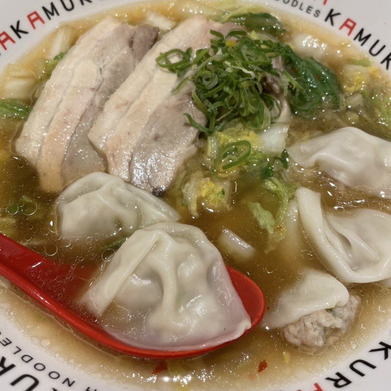 ワンタン麺(どうとんぼり神座 長吉店)