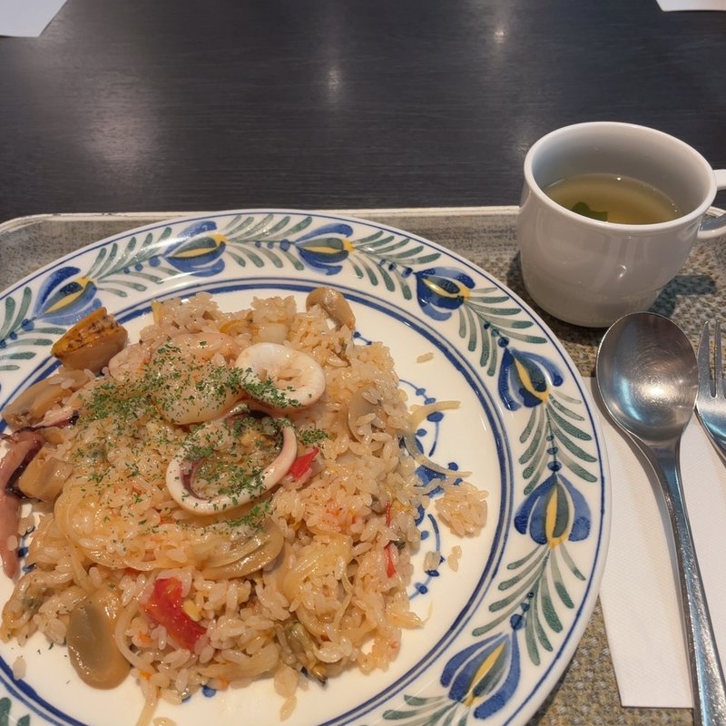 シーフードピラフ(コーヒー＆レスト からさわ)