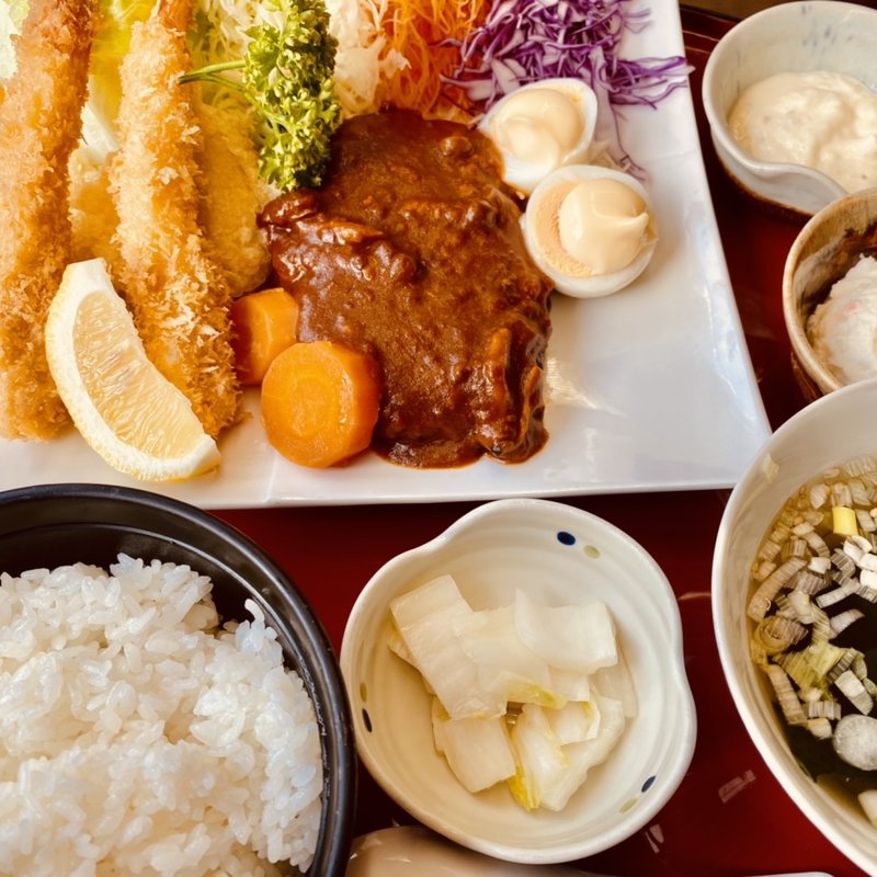 ハンバーグおすすめ(丸光亭)