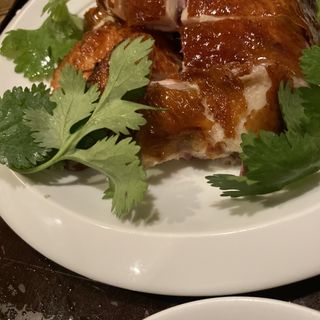 丸鶏のパリパリ揚げ(中華銘菜 圳陽)