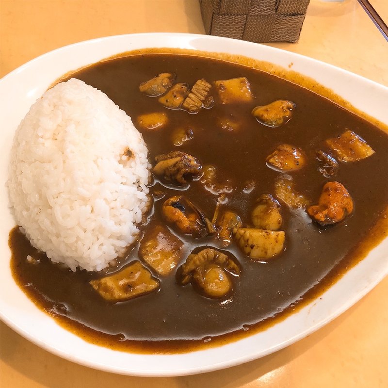 海の幸カレー(きっちん 愚留米 （グルメ）)