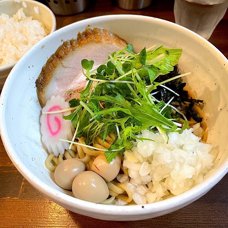 煮干しの油そば(麺処 井の庄)