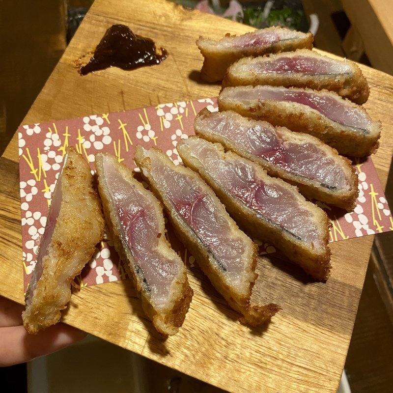 極上アジフライ(酒場 むゆう)