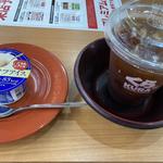 アイスコーヒーとアイス(くら寿司 貝塚脇浜店)