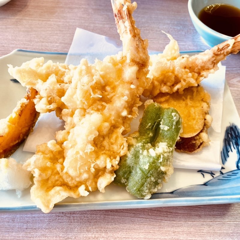 海老天ぷら(一山 いけす)