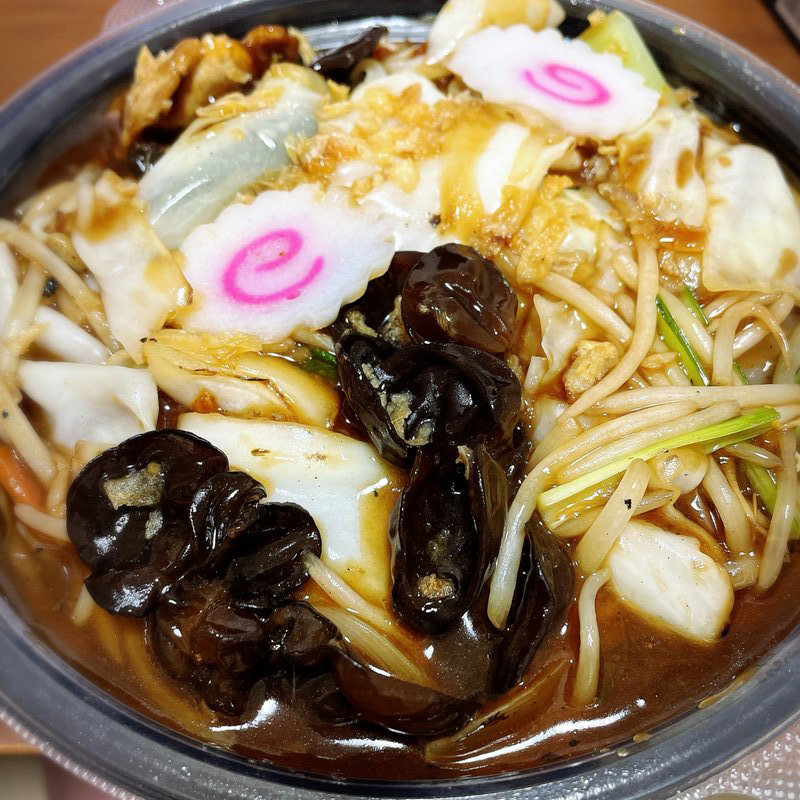 ちゃんタンあんかけ焼きそば(恵比寿大龍軒)