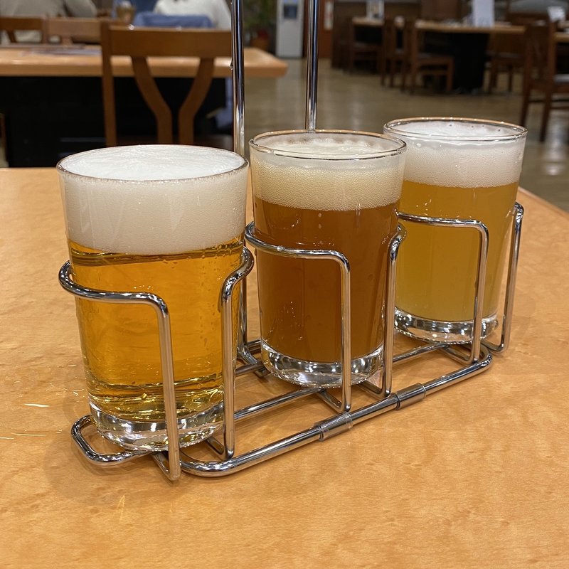 浩養園地ビール飲み比べセット(ゴールデンエール、ダークヴァイツェン、ヴァイツェン)(浩養園 サッポロビール名古屋ビール園)
