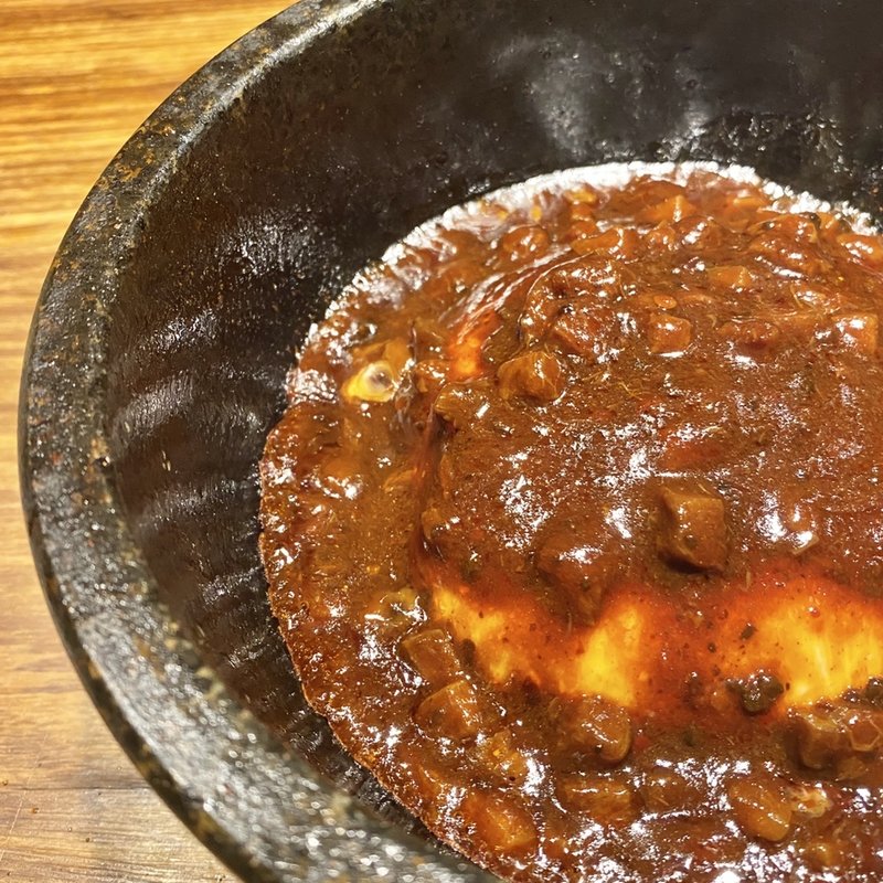 白子麻婆豆冨DX(食堂うちの)