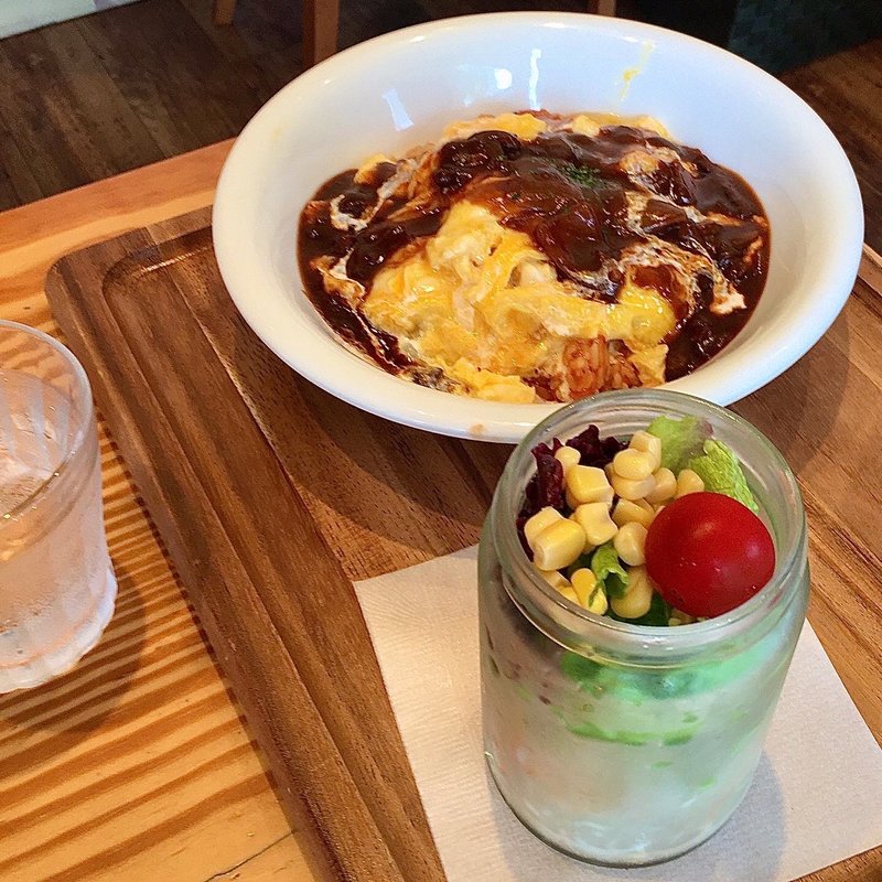 オムハヤシ セット(コトコトヤ mozoワンダーシティ店)