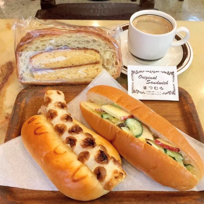 ちくわパン(サンドウィッチパーラー まつむら 人形町本店)