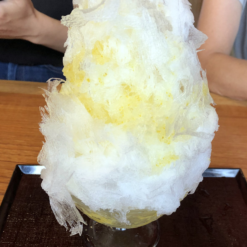 ゆず(かき氷)(紅葉屋)