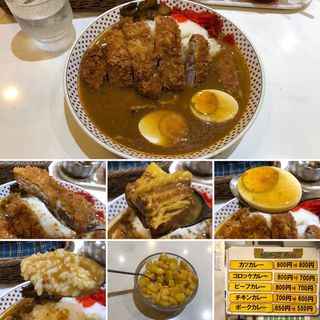 カツカレー(モンスナック )