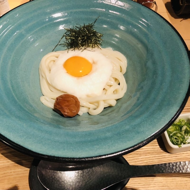 山かけのおうどん（冷温）(おいしいおうどん つるとんたん BIS TOKYO)