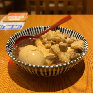 肉豆腐(黒、煮玉子入り)(大衆食堂 安べゑ 岩倉西口店)