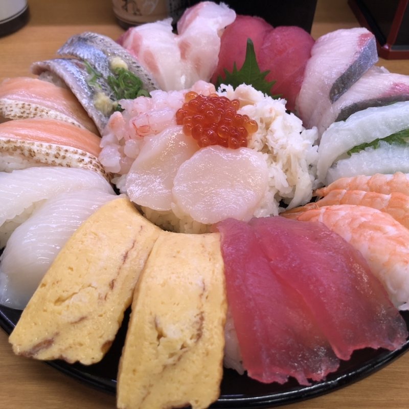 感謝まいど盛り(スシロー 南葛西店)