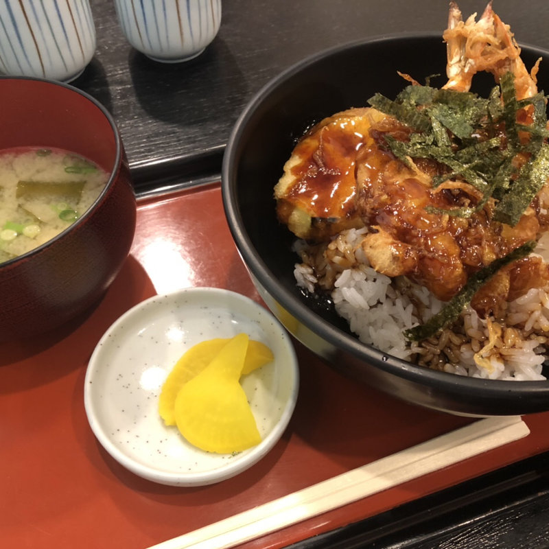 天丼(信濃庵パピヨン店)
