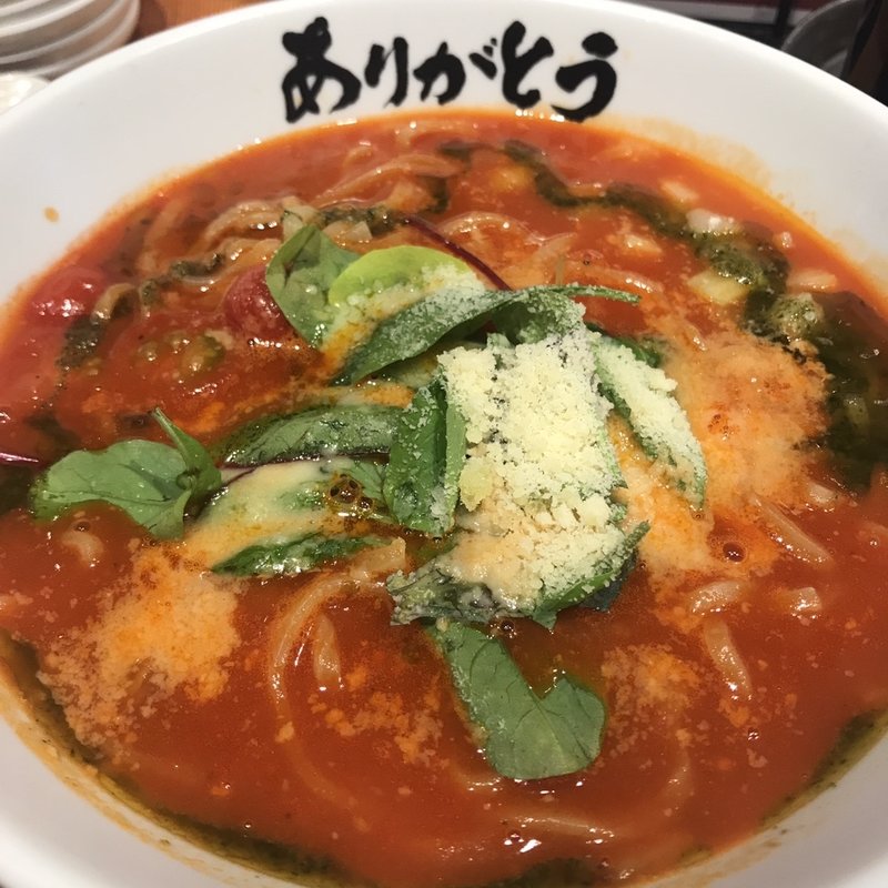 トマトラーメン(野方ホープ 高田馬場店)
