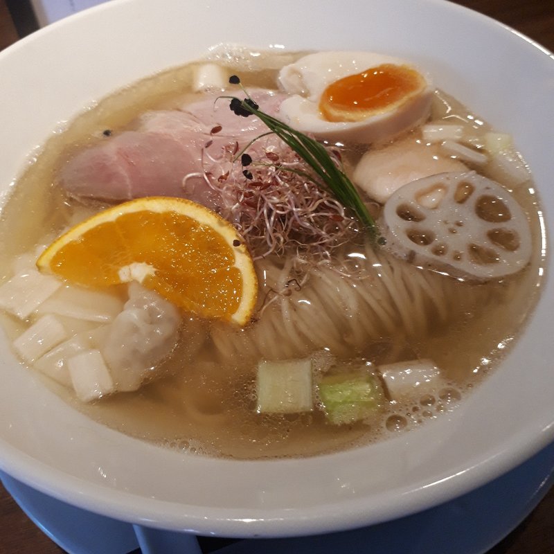 焼鯵煮干し塩らあめん　お茶漬けごはんセット(らあめん　あじくる)