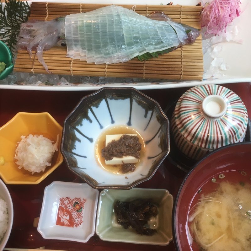 活いか御膳(博多魚蔵)