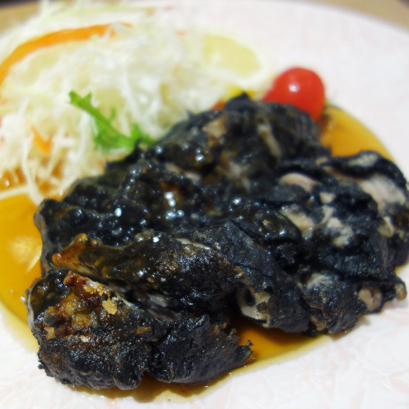 竹炭チキン南蛮(定食 馬乃米(うまのこめ) 天神店)