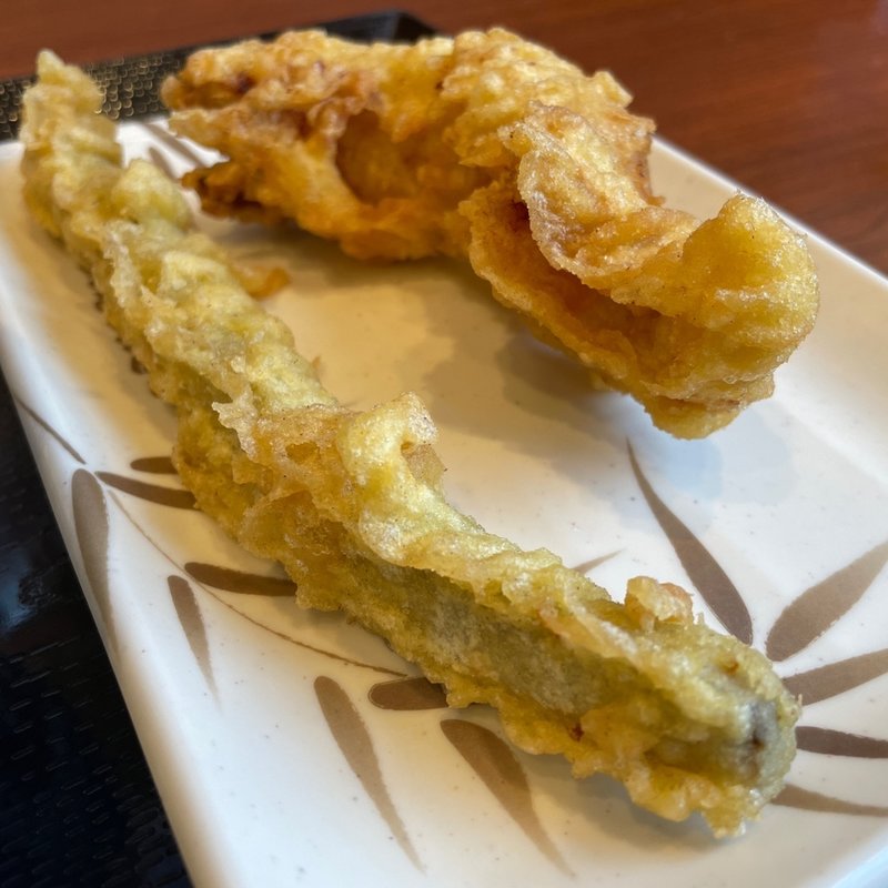 かしわ天とごぼう天(丸亀製麺 宇都宮インターパーク店 )