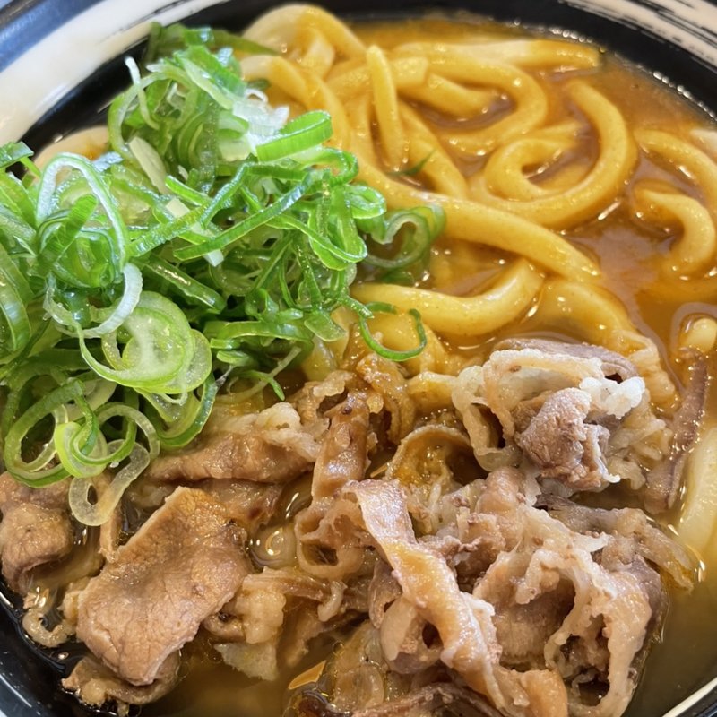 肉カレーうどん(香の川製麺 茨木店)