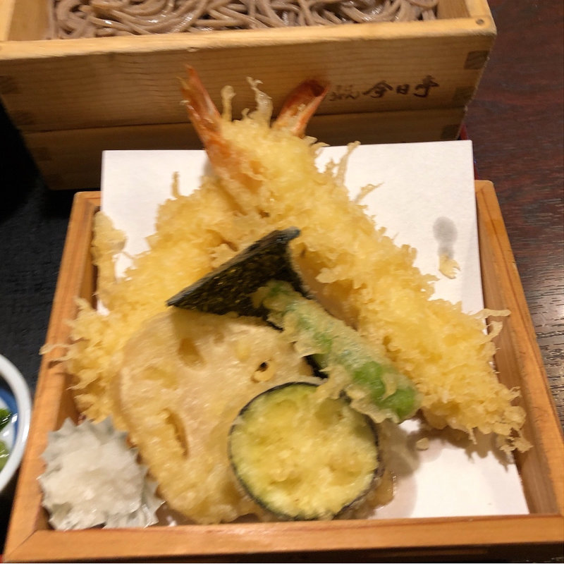 天ぷら盛合せ(今日亭 東大阪店)