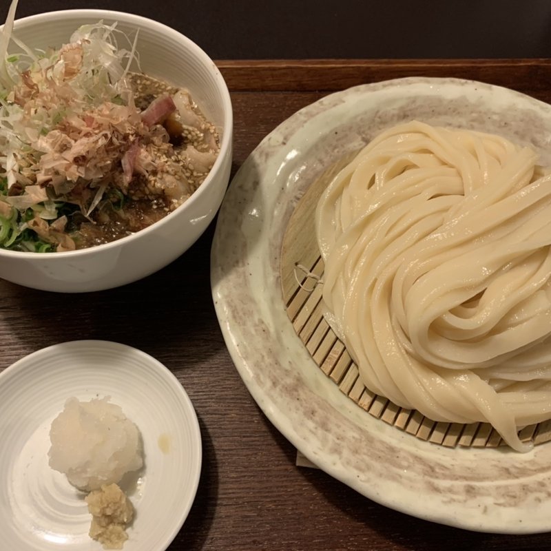ブランド豚のつけ汁うどん(いしづか)