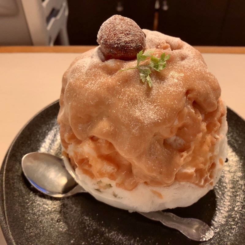 モンブラン(かき氷 蔦)